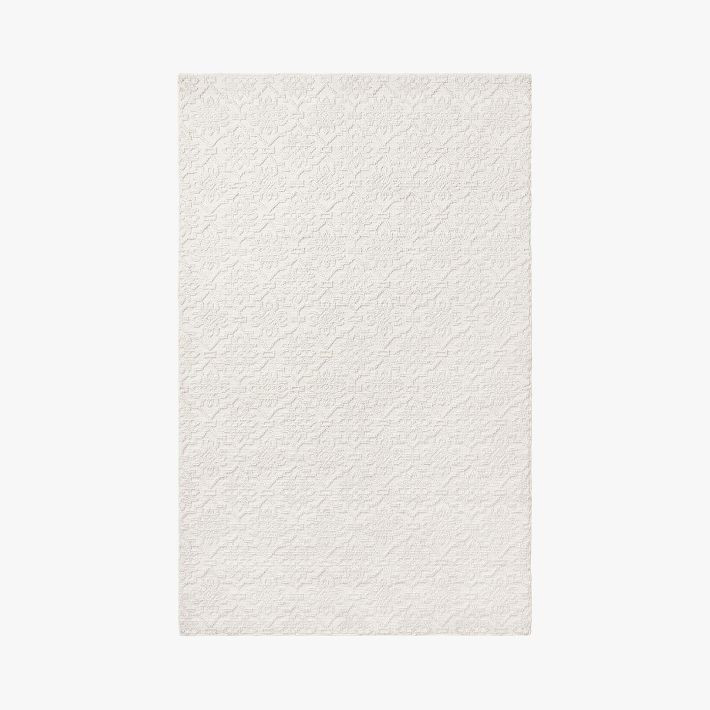 Mia Floral Performance Rug | Pottery Barn Teen