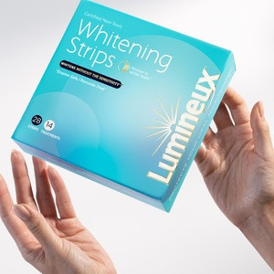 Lumineux Teeth Whitening Strips, Peroxide-Free, 14 Treatments | CVS