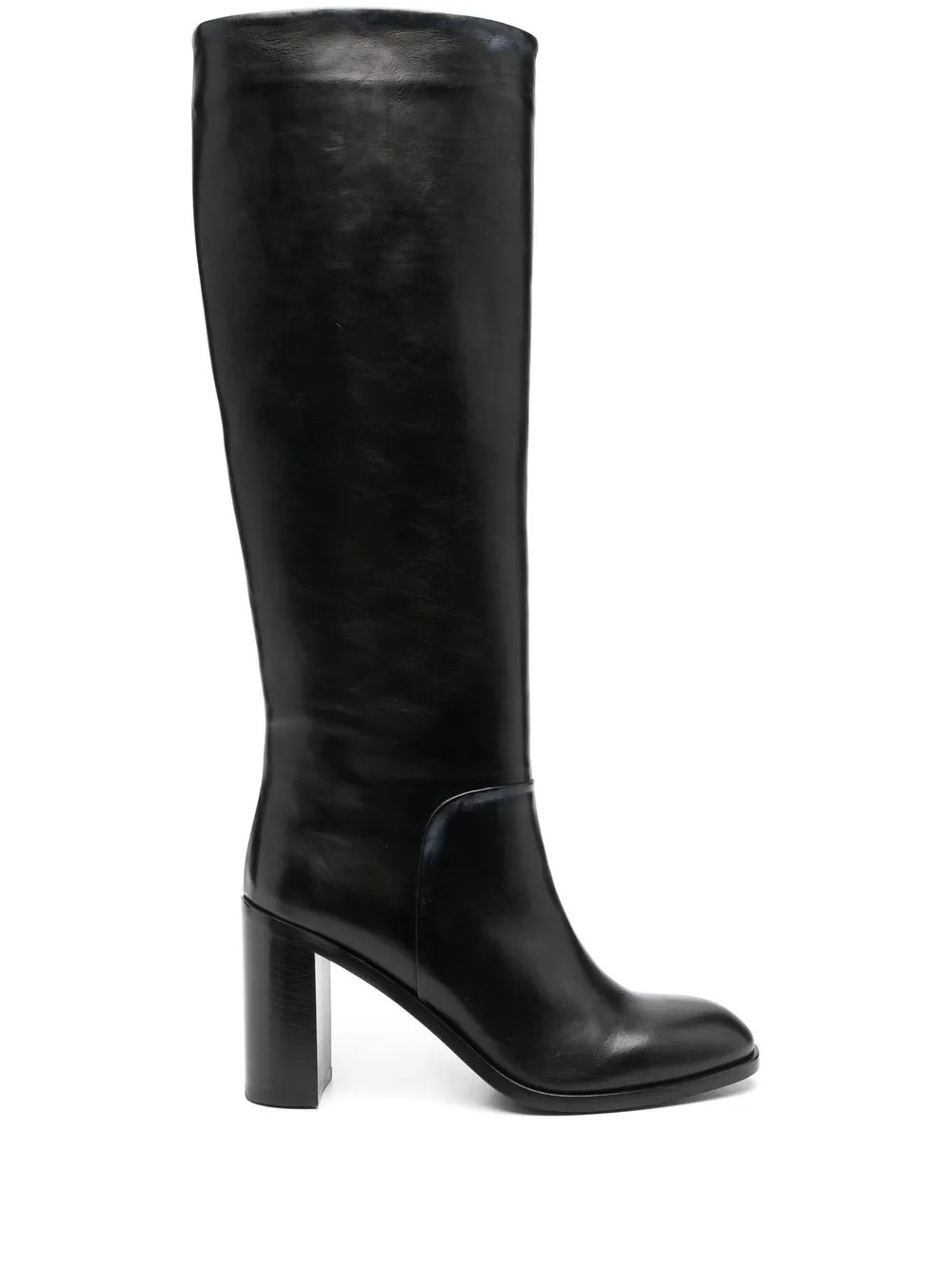 Sartore Diver knee-high Leather Boots - Farfetch | Farfetch Global
