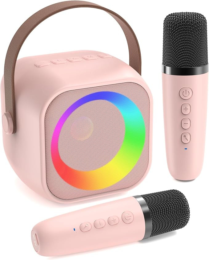 Karaoke Machine for Kids, Toys for 3-12 Years Old Girls Gifts, Kids Karaoke Microphone Machine To... | Amazon (US)