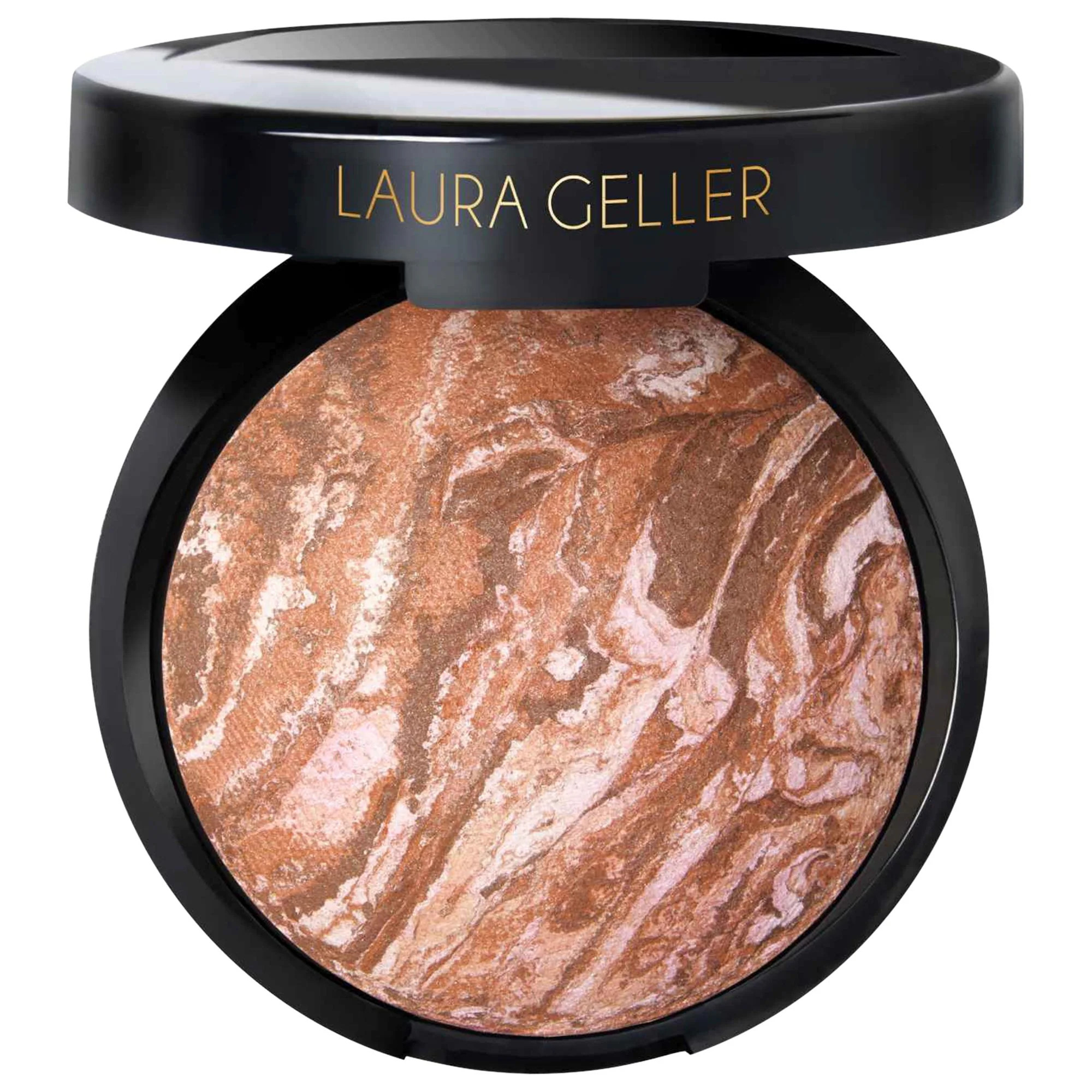 Laura Geller Bronze and Brighten Baked Powder Bronzer Medium 0.32 oz/9 g | Sephora (US)