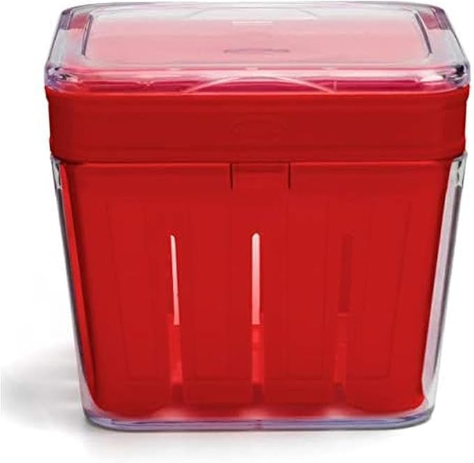 Chef'n Bramble Berry Basket and Colander (1-Quart, Cherry) | Amazon (US)
