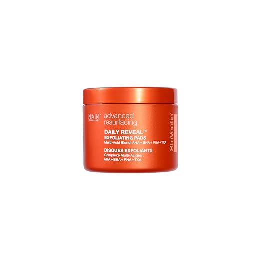 StriVectin Daily Reveal Face Exfoliating Treatment Pads, Polishing Away Dead Skin for Smooth and ... | Amazon (US)