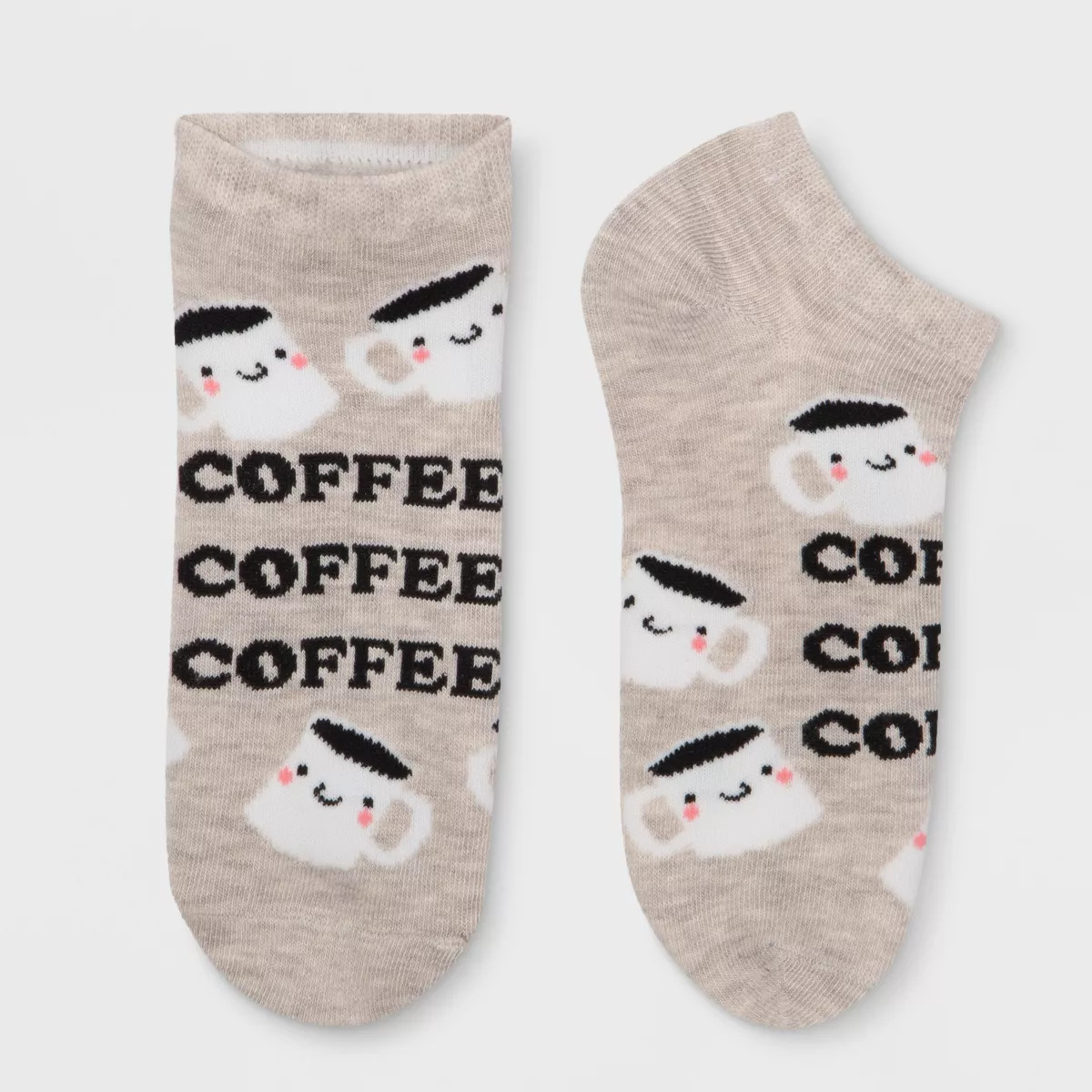 Women's Coffee Socks - Xhilaration™ Oatmeal One Size | Target