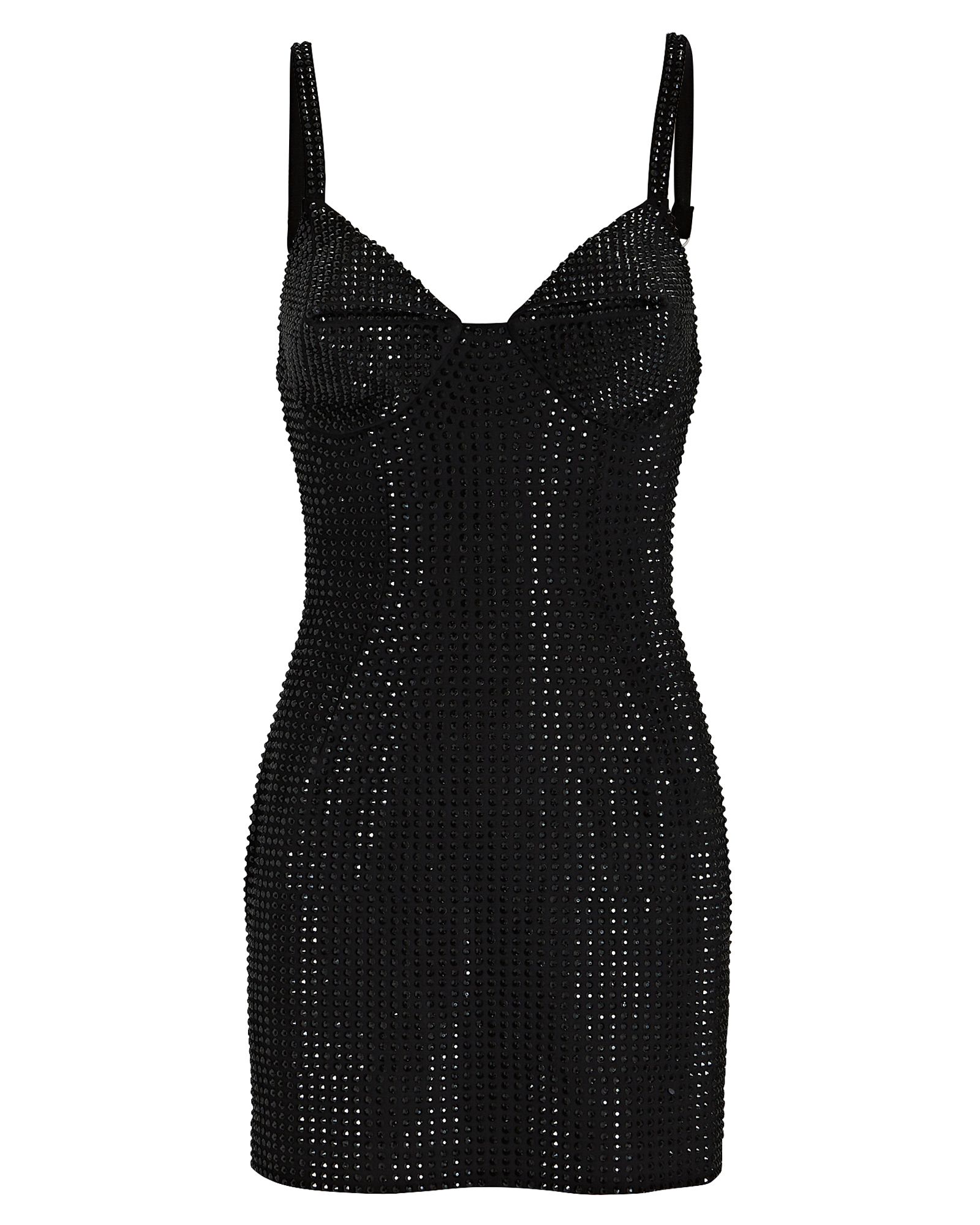 Crystal-Embellished Mini Dress | INTERMIX