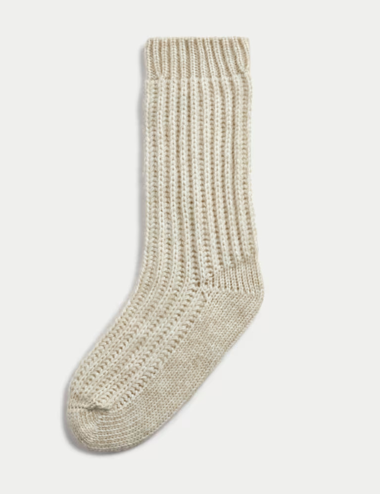 Recycled Thermal Ribbed Cosy Socks | Marks & Spencer (UK)