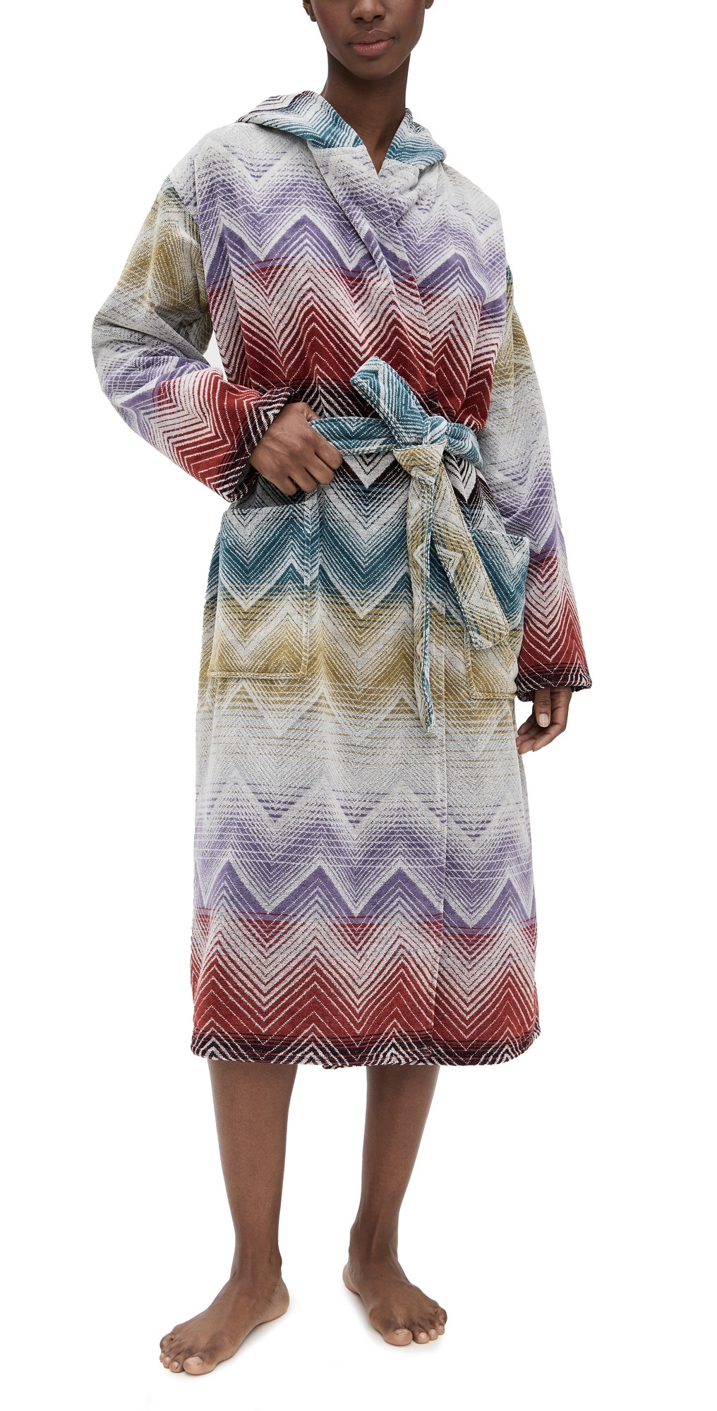 Missoni Marea Hooded Bathrobe Multicolor M | Shopbop