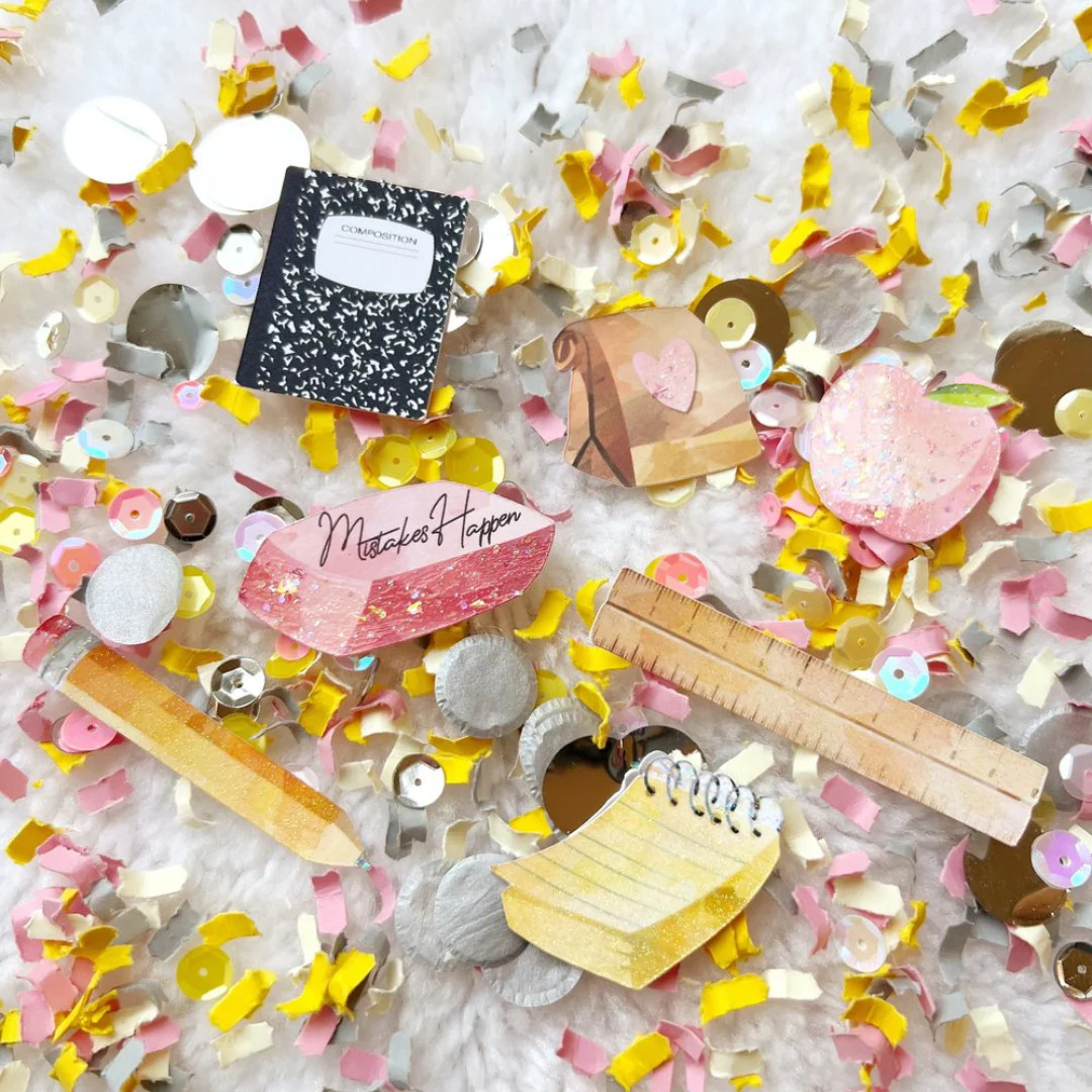 Back to School Confetti Bags | Ellie and Piper