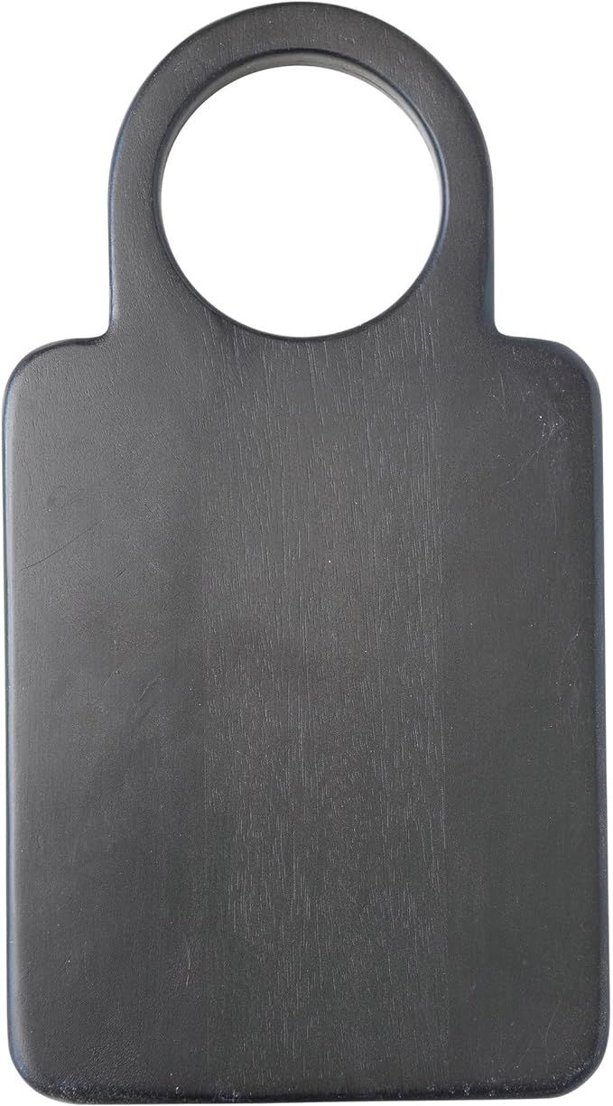 Bloomingville Modern Wood Charcuterie Handle, Black Cheese/Cutting Board | Amazon (US)