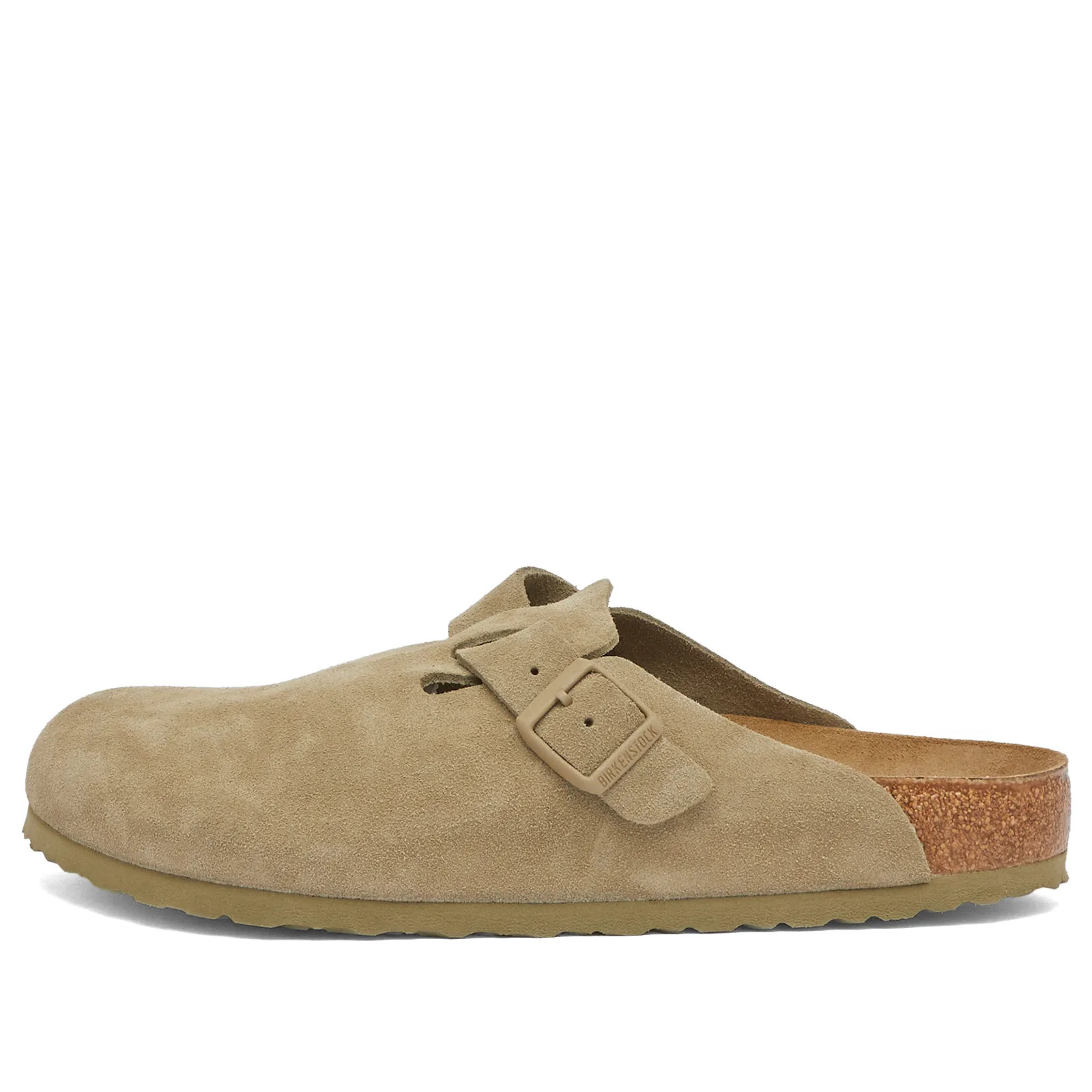 Birkenstock Boston Clog - Faded Khaki, Size UK 10.5 | END. Clothing