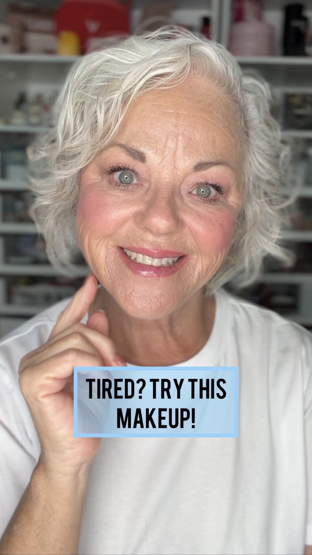 TIRED? Try this makeup! ✨💄
Some days we just need our makeup to do a little extra work for us! Today, my goal was simple: look brighter, fresher and more awake.
I focused first on my under eyes using an illuminating eye cream, followed by a peach-toned concealer to help counteract darkness, and finished with an under-eye brightening powder. What a difference!
Then I brought some LIFE back into my face with the new @bkbeauty Skin Perfecting Blush that will be released on 9/1/2026 to give my cheeks a bright pop of blush and I also used the new @DanessaMyricks Glasswork 4d Ultra Shine Lip Gloss to tie it altogether. 💕 Sometimes adding a little color is exactly what tired-looking skin needs!
Did I get 8 hours of sleep? Maybe not. 😂
Can my makeup make it LOOK like I did? Absolutely!
What’s your favorite makeup trick for looking more awake? 👇✨

#LTKgrwm #LTKselfcare #LTKOver40