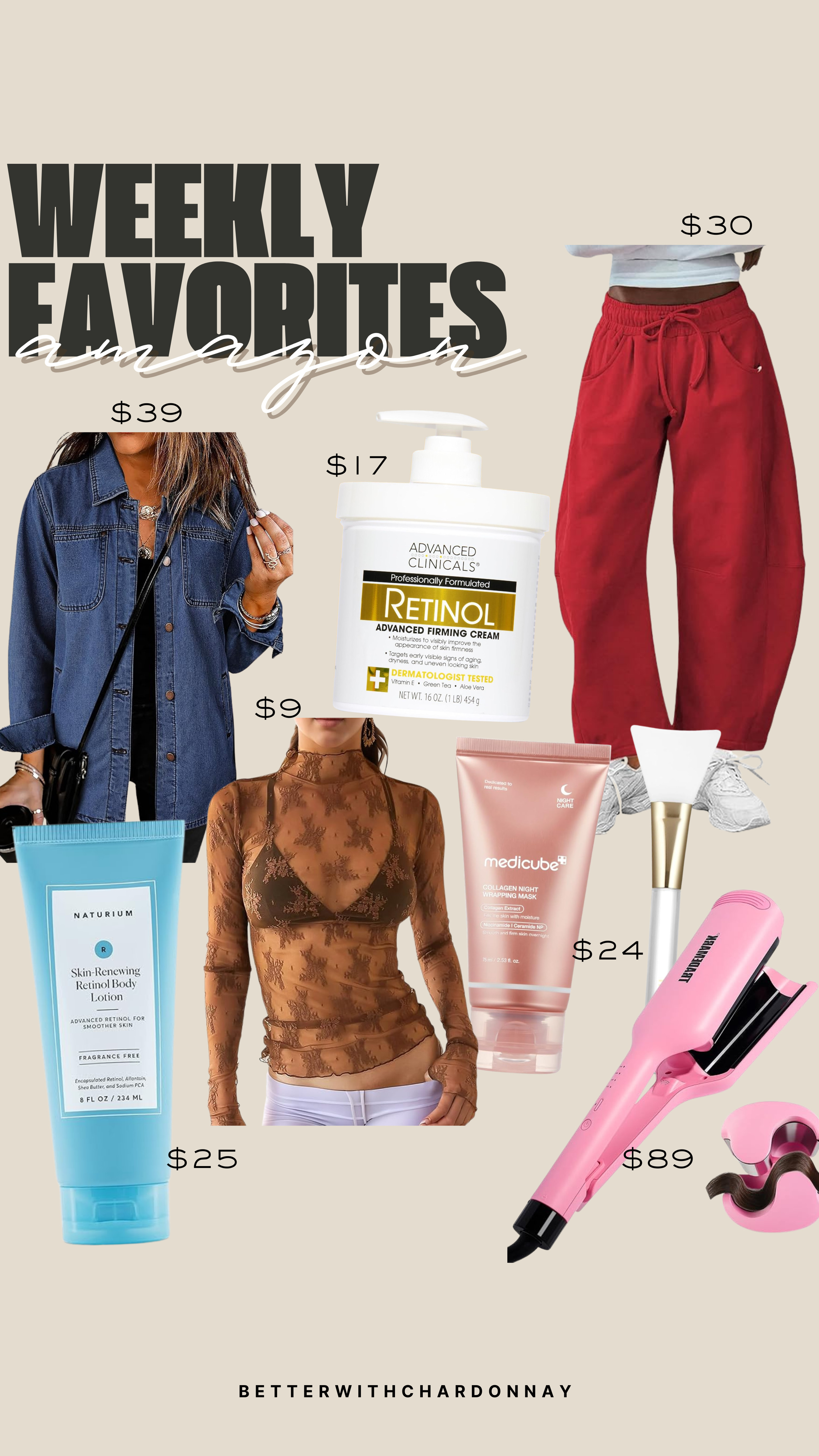 Amazon weekly favorites!

amazon finds, amazon fashion, amazon style, amazon beauty 

 #LTKSeasonal #LTKBeauty