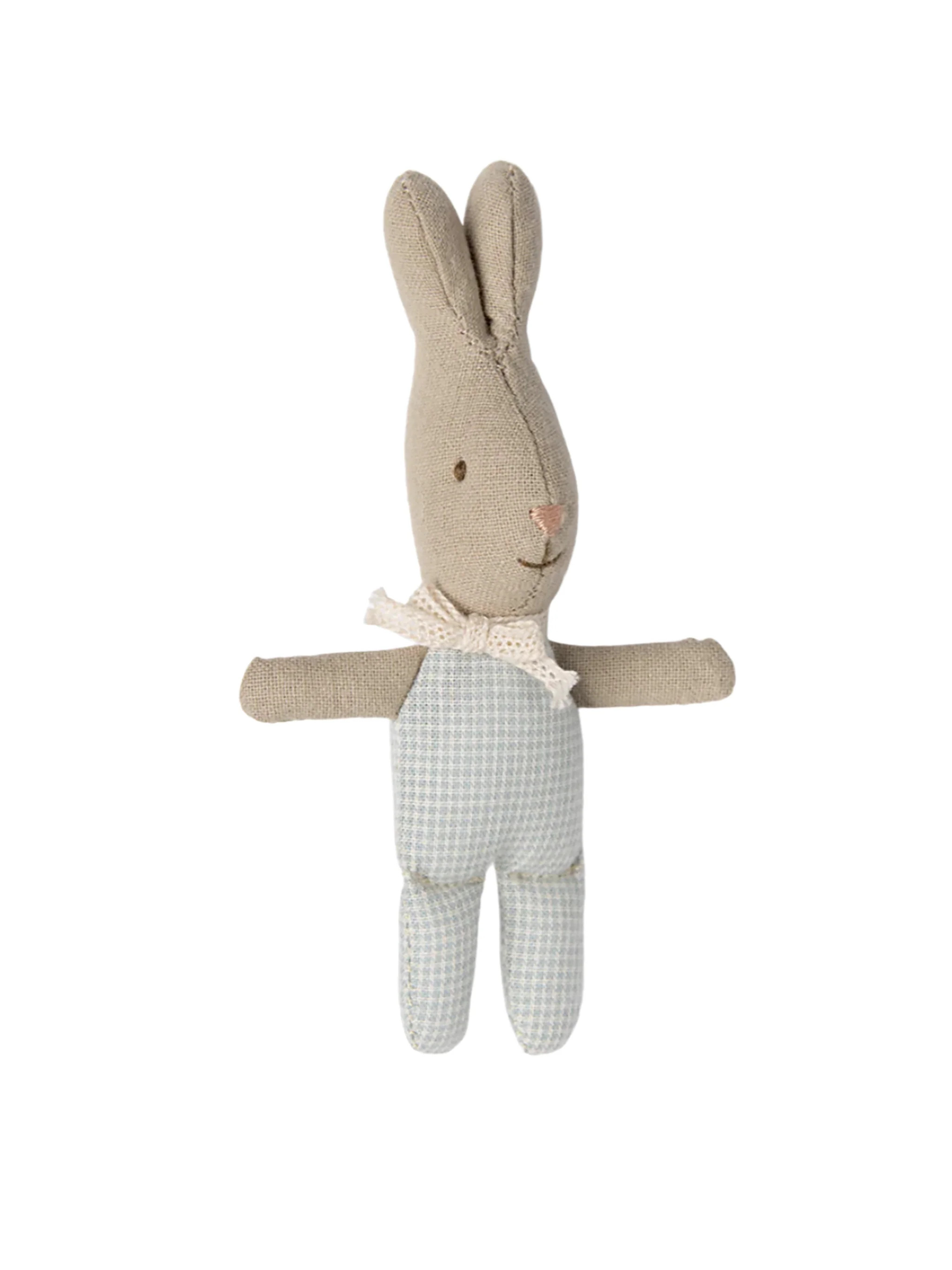 Maileg My Rabbit Light Blue Check | Weston Table
