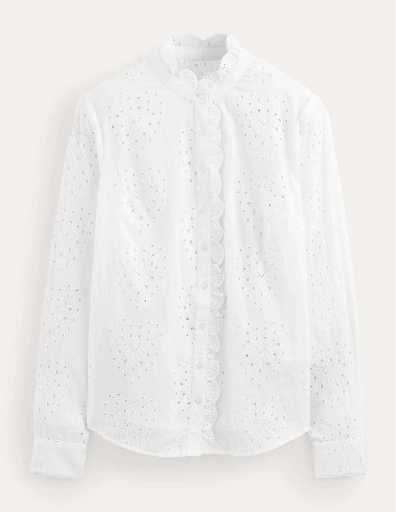 Easy Broderie Shirt | Boden (US)