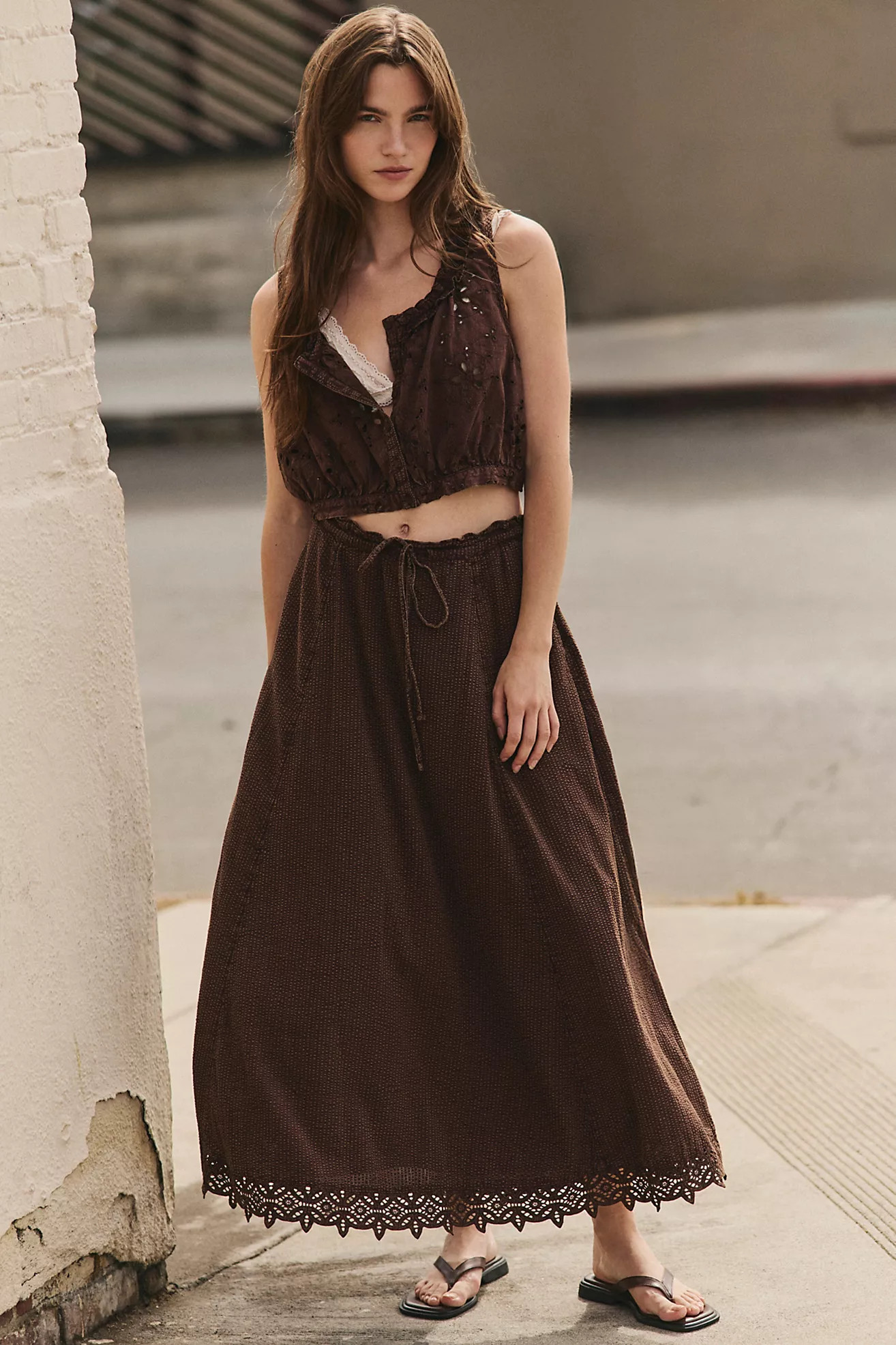 Madelyn Cotton Maxi Skirt Set | Free People (Global - UK&FR Excluded)