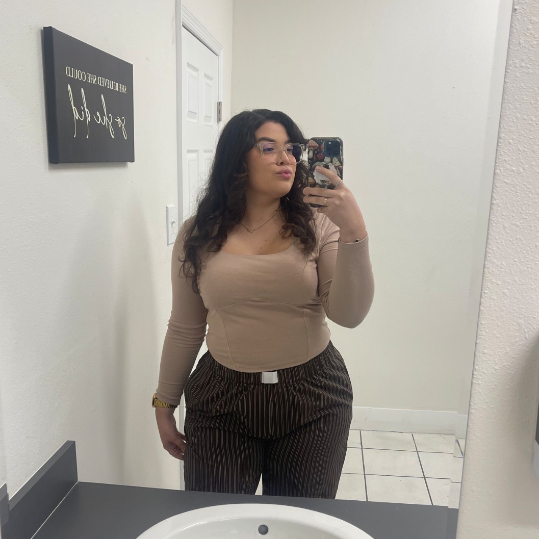 Loving the color of these pants from Fashion Nova. Easy office outfit. 

#LTKMidsize #LTKFindsUnder50 #LTKStyleTip