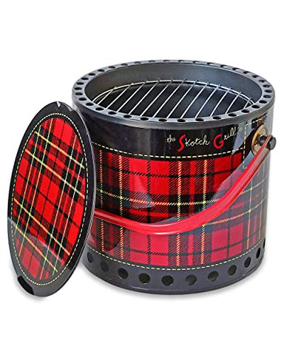 Skotch Kooler Portable Grill, Small & Sturdy Firepit and Mini Grill with Premium Features, Perfect for Tailgating, Camping, Beach or Picnics (13” W x 11.5” H) | Amazon (US)