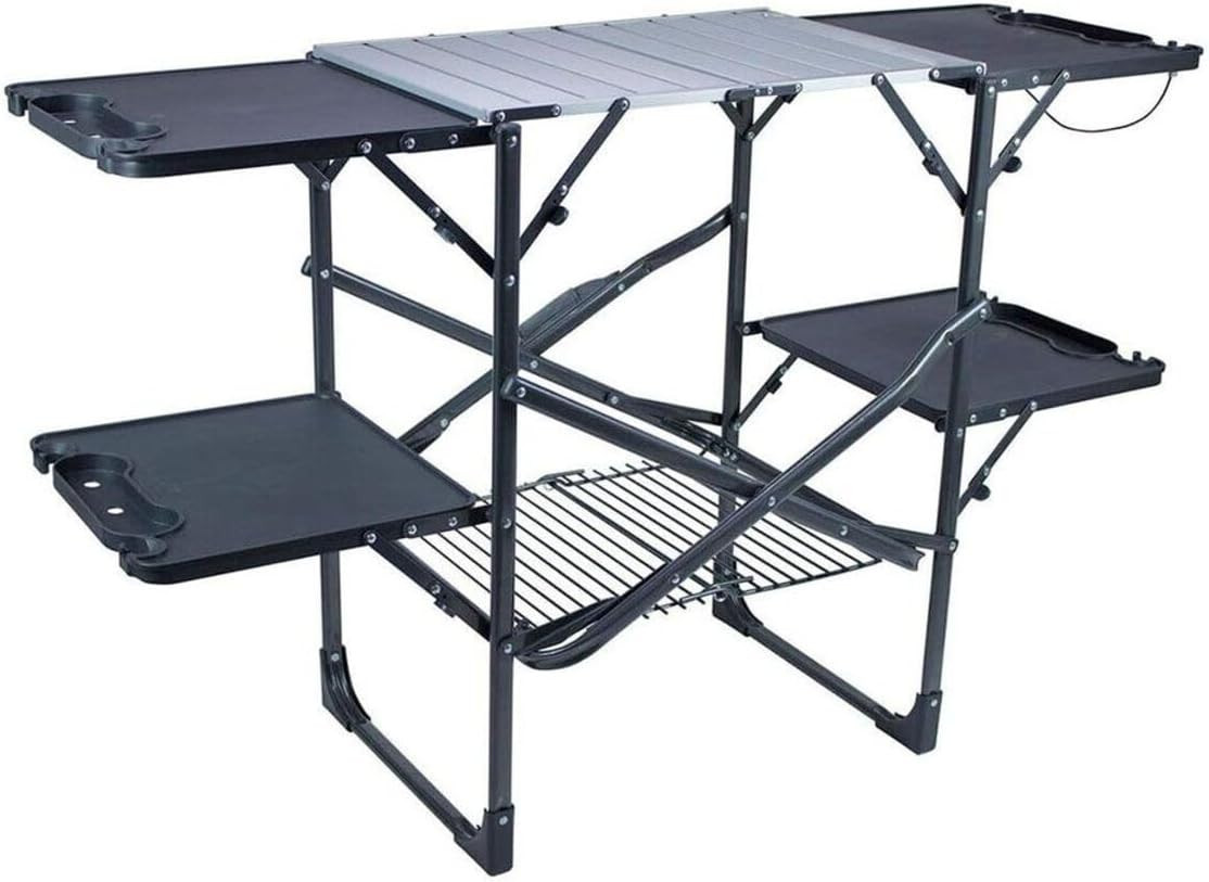 GCI OUTDOOR Slim-Fold Cook Station | Portable Folding Kitchen Table with a Heat Resistant Tableto... | Amazon (US)