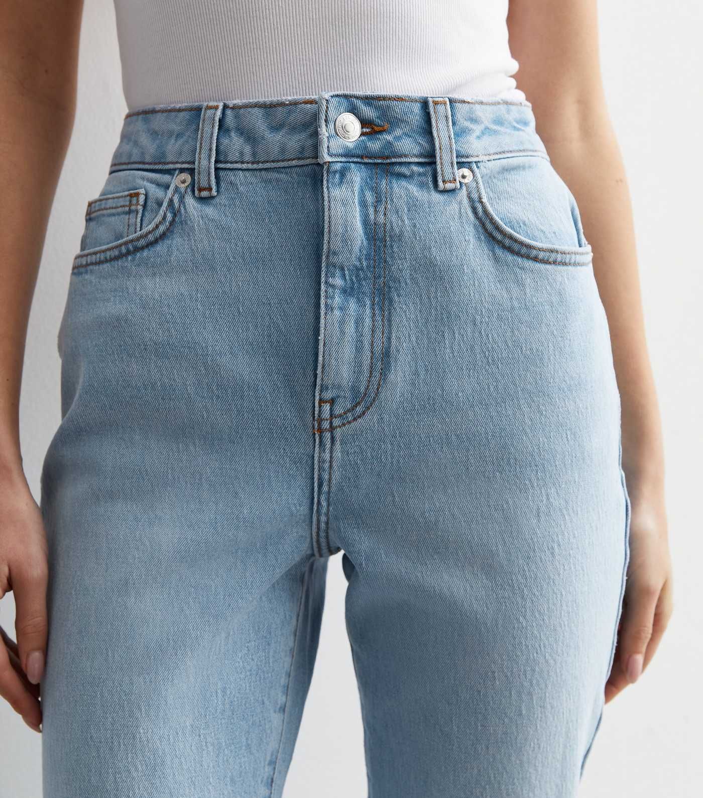 Pale Blue Straight Hannah Jeans | New Look | New Look (UK)