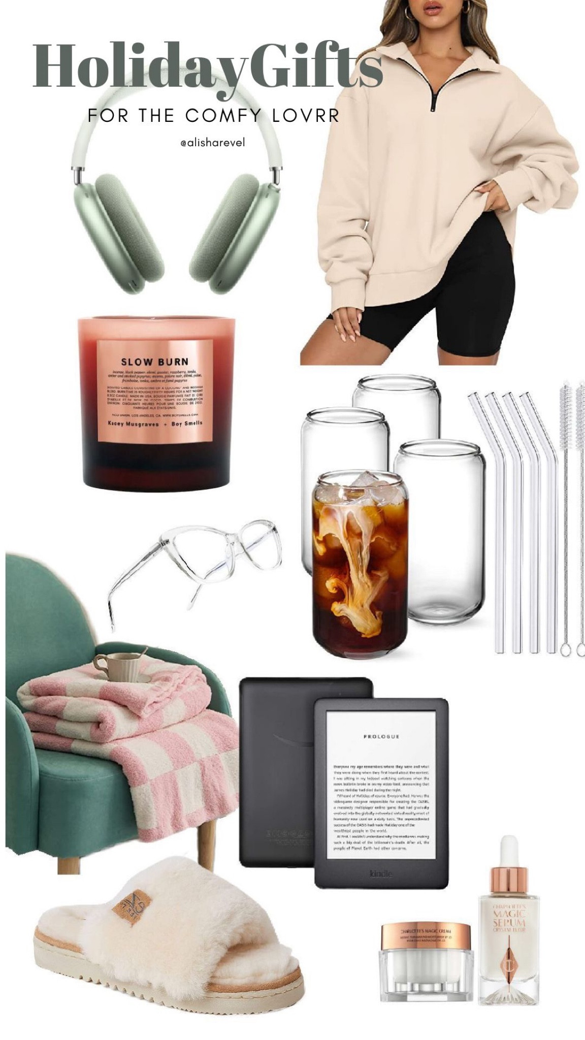 
Amazon cozy 
Amazon kitchen 
Checkered blanked 
Christmas wish list 
Vintage glass ware 
Amazon essentials 

#LTKGiftGuide #LTKHoliday #LTKSeasonal