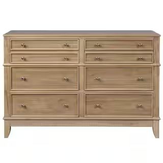 Cains 6-Drawer Natural Dresser | The Home Depot