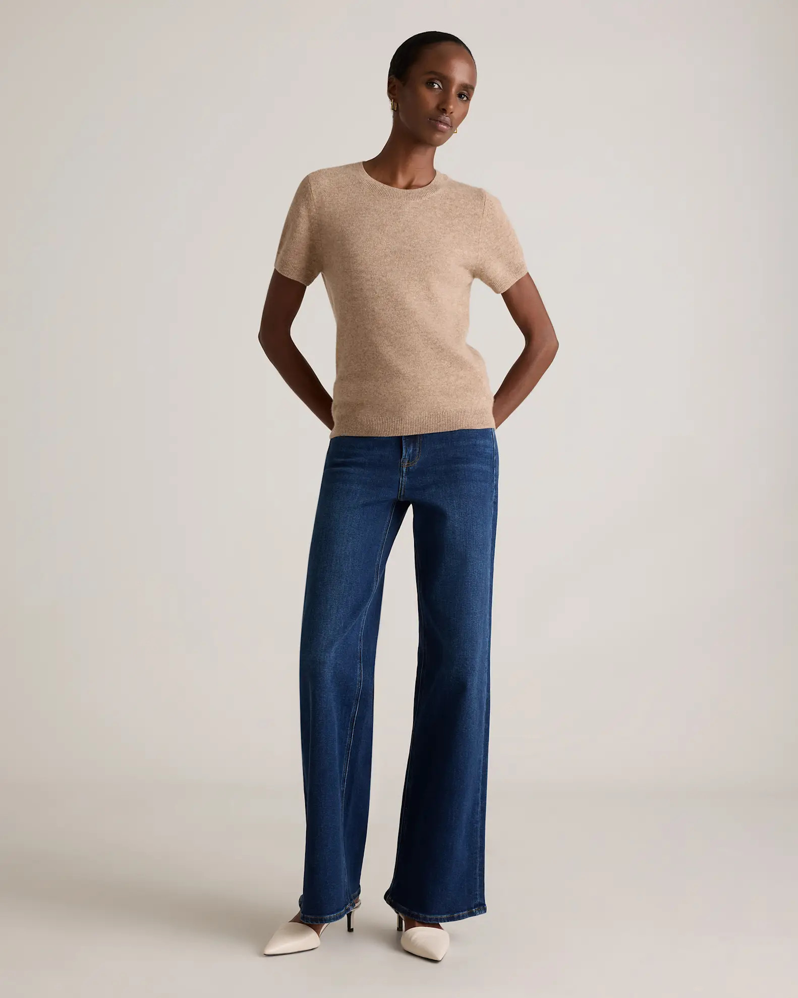 Mongolian Cashmere Tee | Quince
