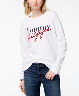 Tommy Hilfiger Graphic Sweatshirt, Created for Macy's | Macys (US)
