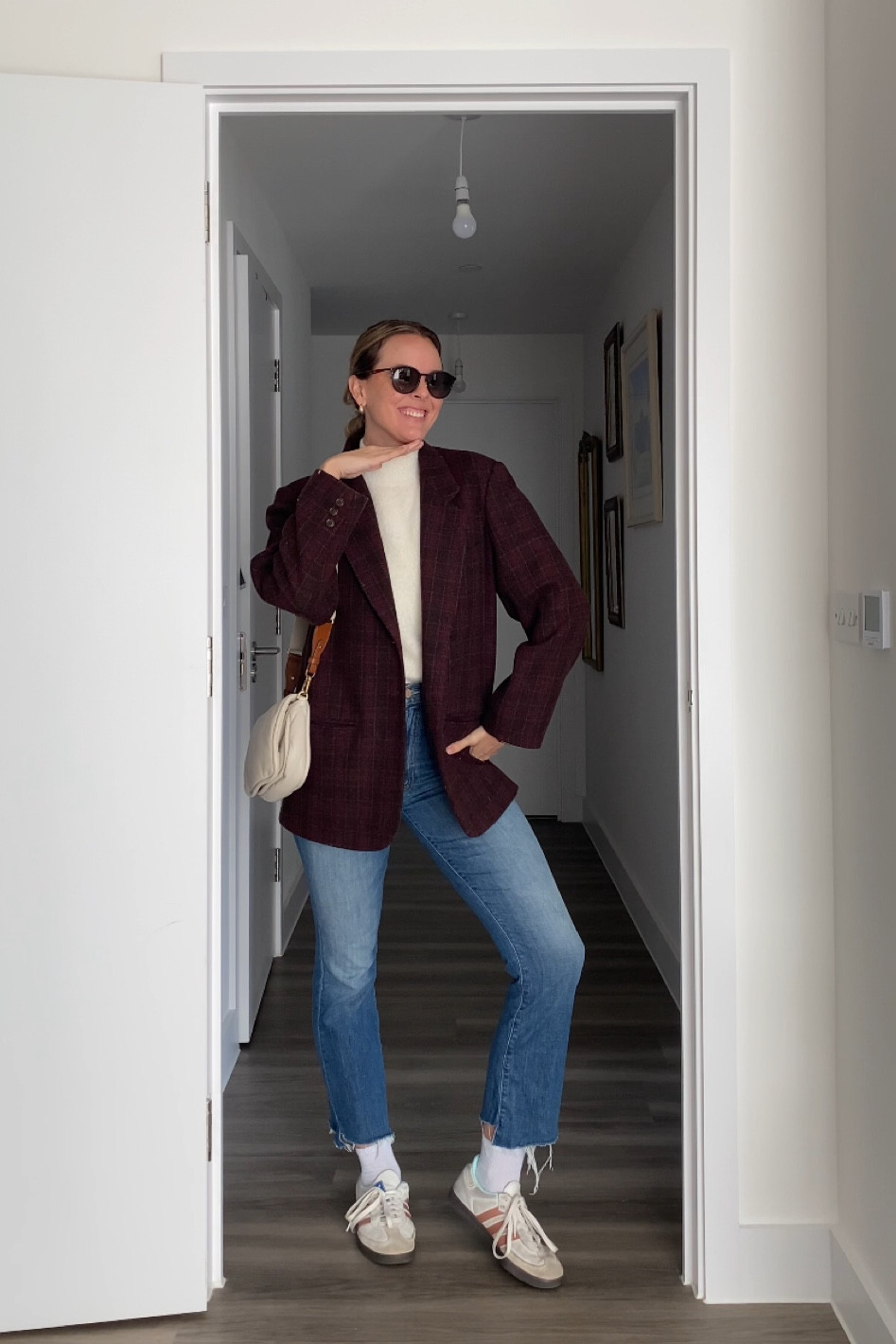 Everyday outfits — styled around my Sambas. Wearing a men’s M in this blazer — found a similar one! And 9.5 in my sambas which are TTS 

#ltkxadidas 

#LTKeurope #LTKfindsunder50 #LTKworkwear