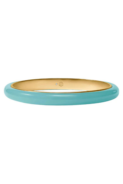 Julie Vos Amalfi Aqua Bangle Bracelet | The Willow Tree