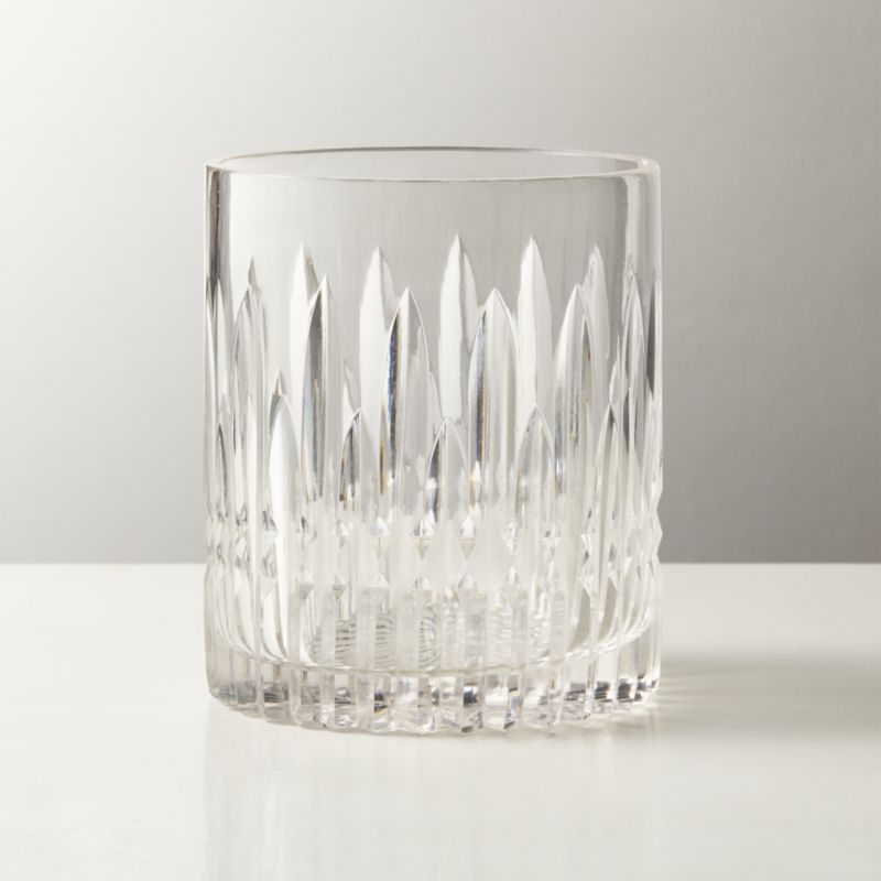 Leela Double Old-Fashioned Glass + Reviews | CB2 | CB2