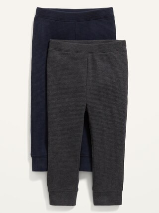 Unisex Thermal-Knit Leggings 2-Pack for Toddler | Old Navy (US)