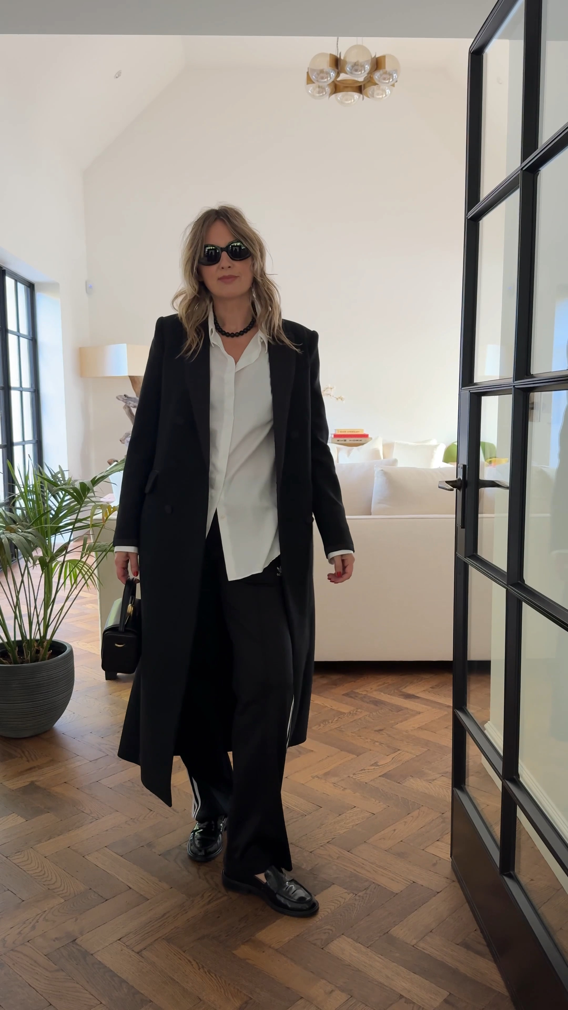 Adidas Firebird Bottoms + White Shirt + Loafers + Tuxedo Coat | How to style track-pants | adidas original | adidas bottoms 

#LTKeurope #LTKstyletip #LTKgrwm