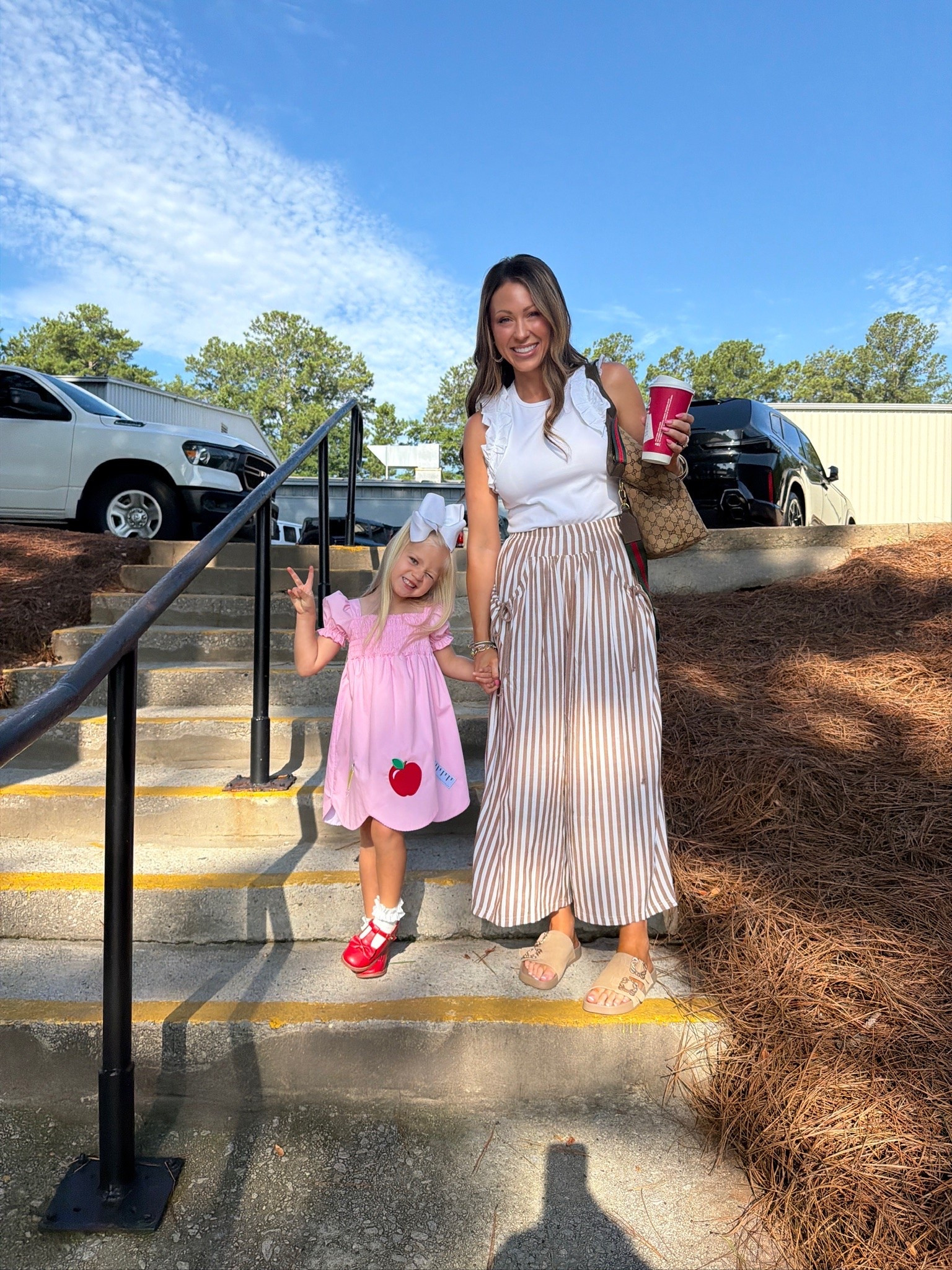 First day of school! 🍎✏️📓

#LTKootd #LTKdayinmylife