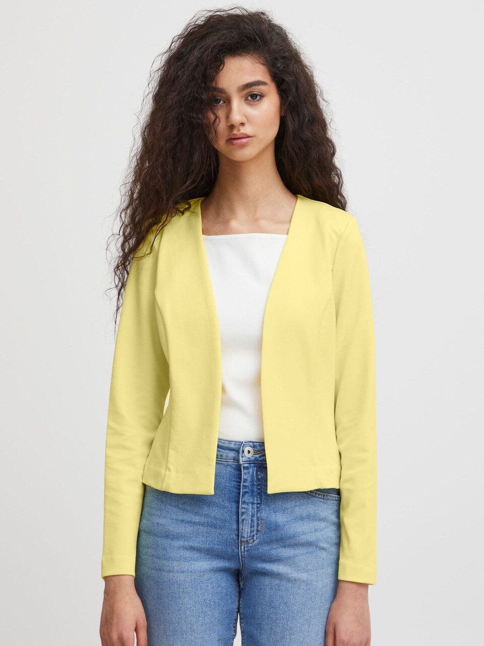 ICHI Blazers 'Kate' in Pasteelgeel | ABOUT YOU | ABOUT YOU NL