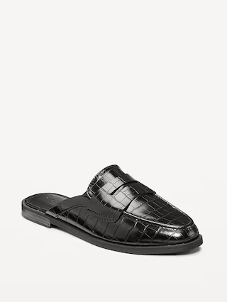 Croc Loafer Mule Shoes for Women | Old Navy (US)