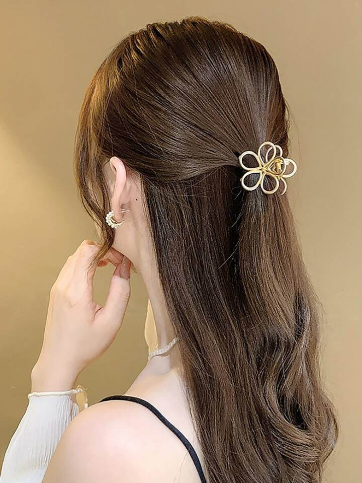 Flower Design Hair Claw | SHEIN