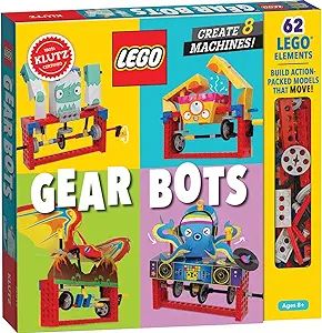 Klutz Lego Gear Bots Science/STEM Activity Kit for 8-12 years | Amazon (US)