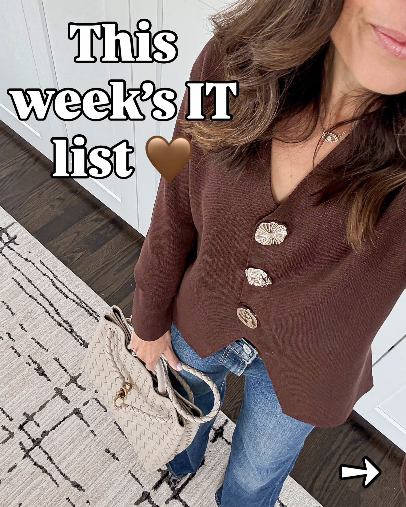 💬Comment LIST for details 
✨ This week’s IT list is so good — all the pieces I’ve been reaching for on repeat lately 🤎 From chocolate browns to the prettiest cardigans and jeans that fit just right — every item is easy, comfy, and feels elevated.
Swipe through to see the full lineup 👉🏻

🔗

#LTKOver40 #LTKHoliday #LTKSeasonal