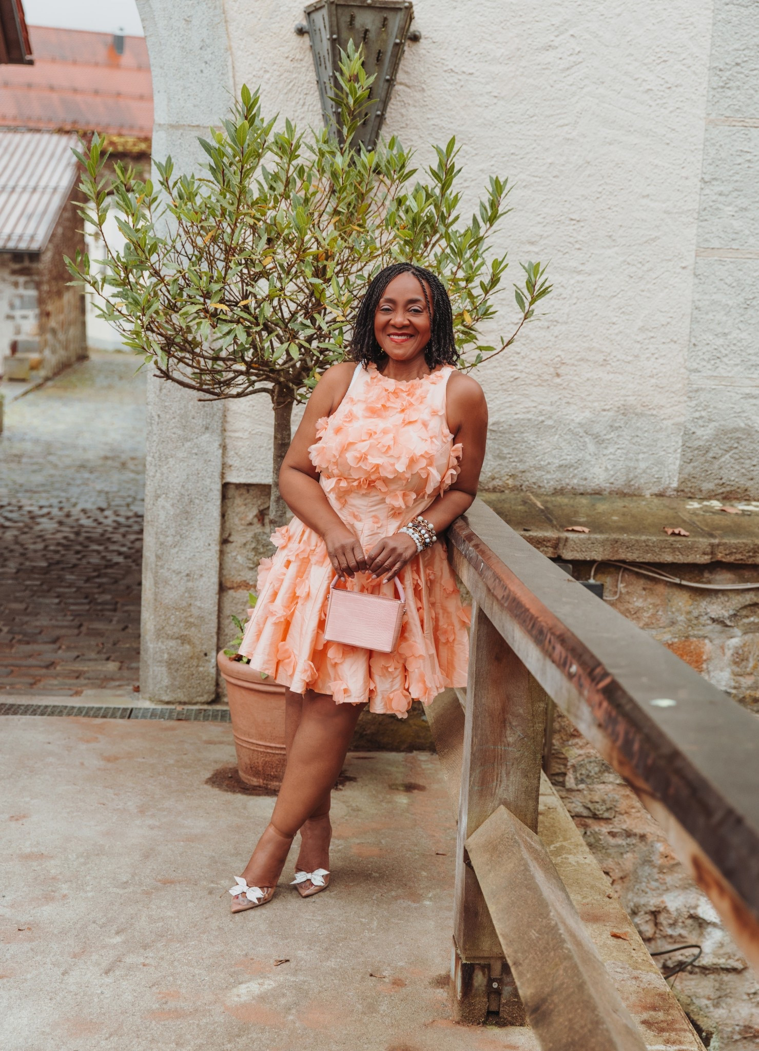 Floral dress 
•


#LTKeurope #LTKdatenight #LTKfestive