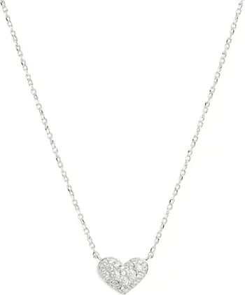 Kendra Scott Ari Pavé Heart Pendant Necklace | Nordstrom | Nordstrom