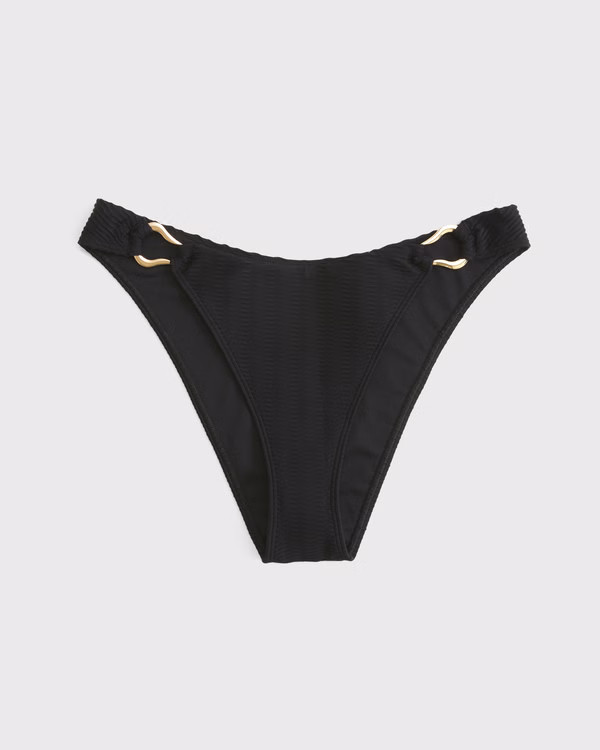 Hardware High-Leg Cheeky Bottom | Abercrombie & Fitch (US)