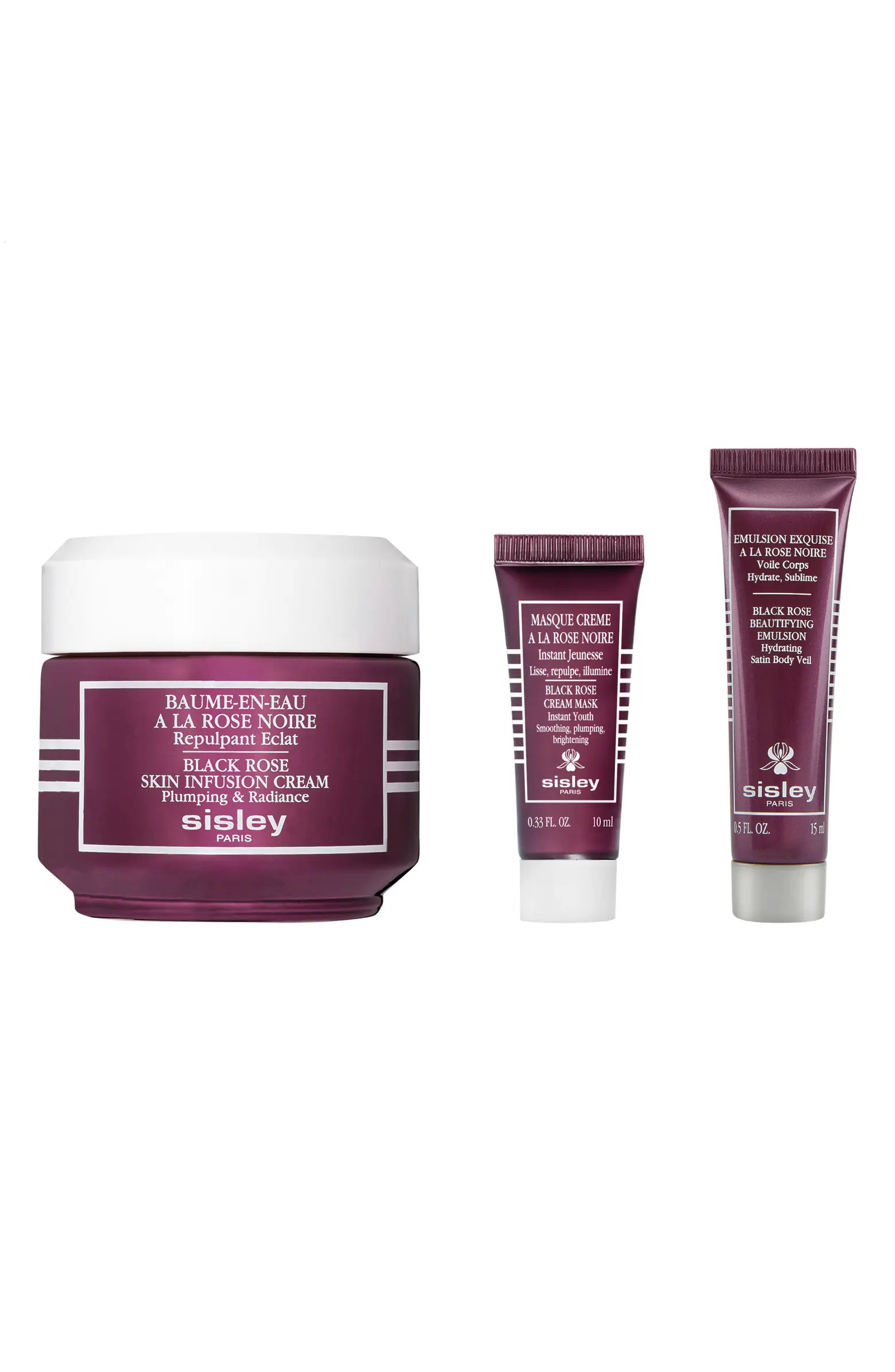 Sisley Paris Black Rose Skin Infusion Cream Discovery Set USD $276 Value | Nordstrom | Nordstrom