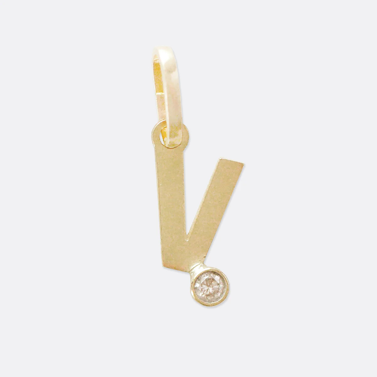 Falling Letters Initial Pendant | Vana Chupp Studio