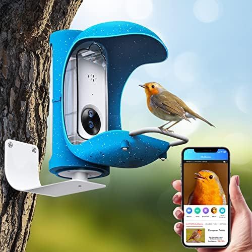 Bird Detective Smart Bird Feeder [AI Recognition] | Notify You of Birds & Recognize Bird Species(... | Amazon (US)
