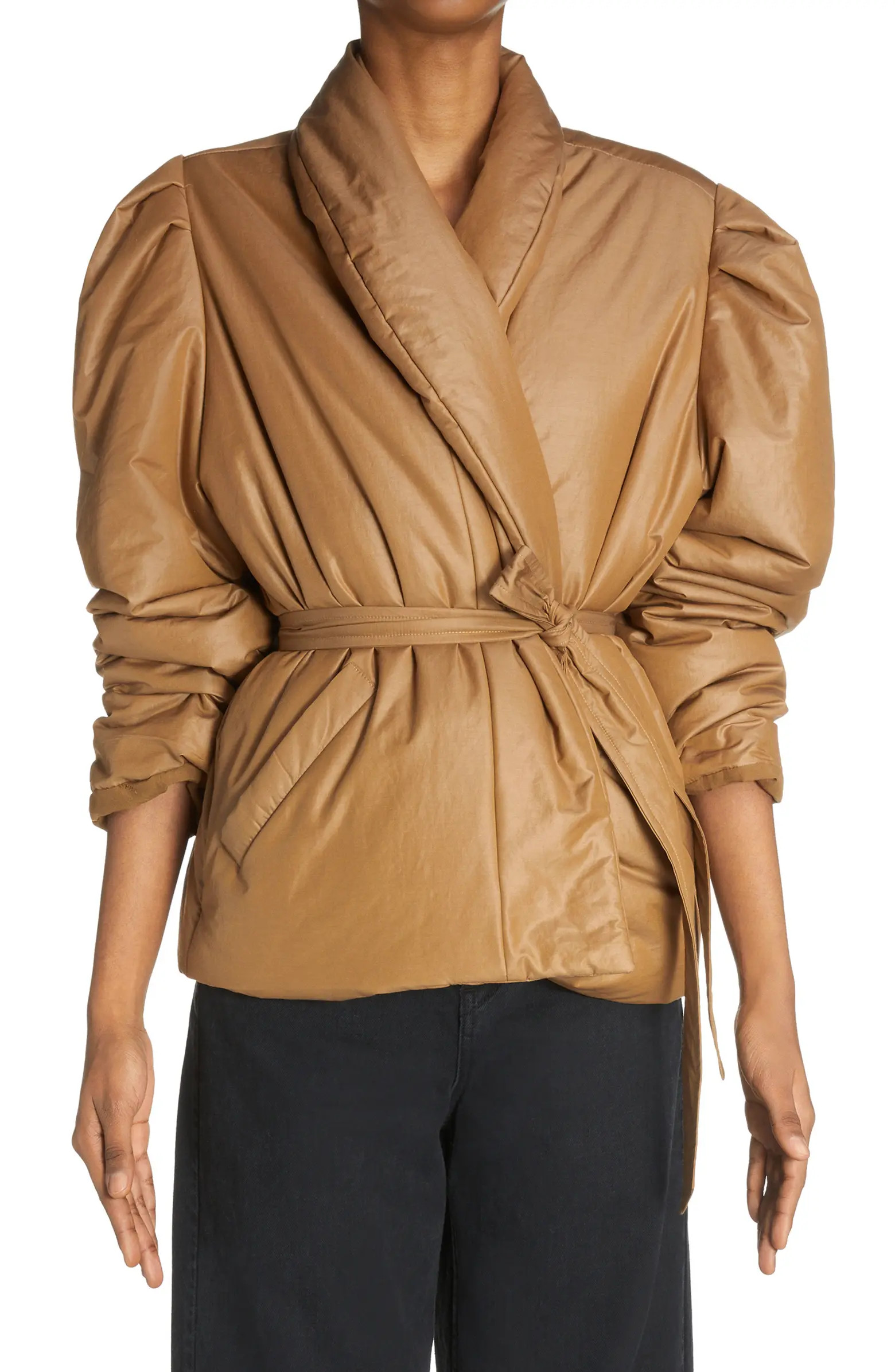 Isabel Marant Cilabadi Padded Wrap Jacket | Nordstrom | Nordstrom