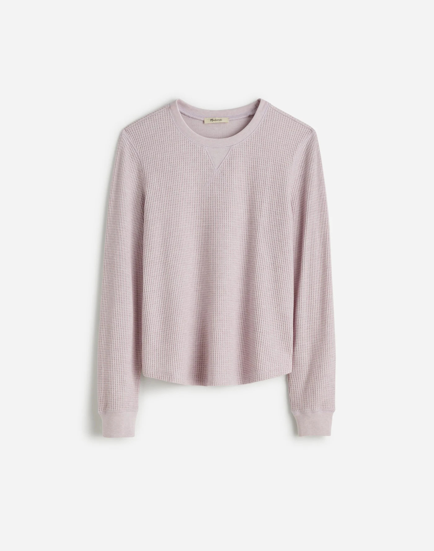 Waffle-Knit Raglan Tee | Madewell | Madewell