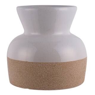 7.25" White & Gray Ceramic Pot by Ashland® | Michaels Stores