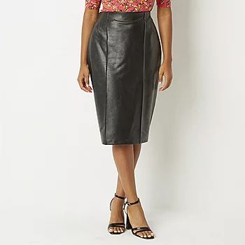 new!Bold Elements Womens High Rise Midi A-Line Skirt | JCPenney