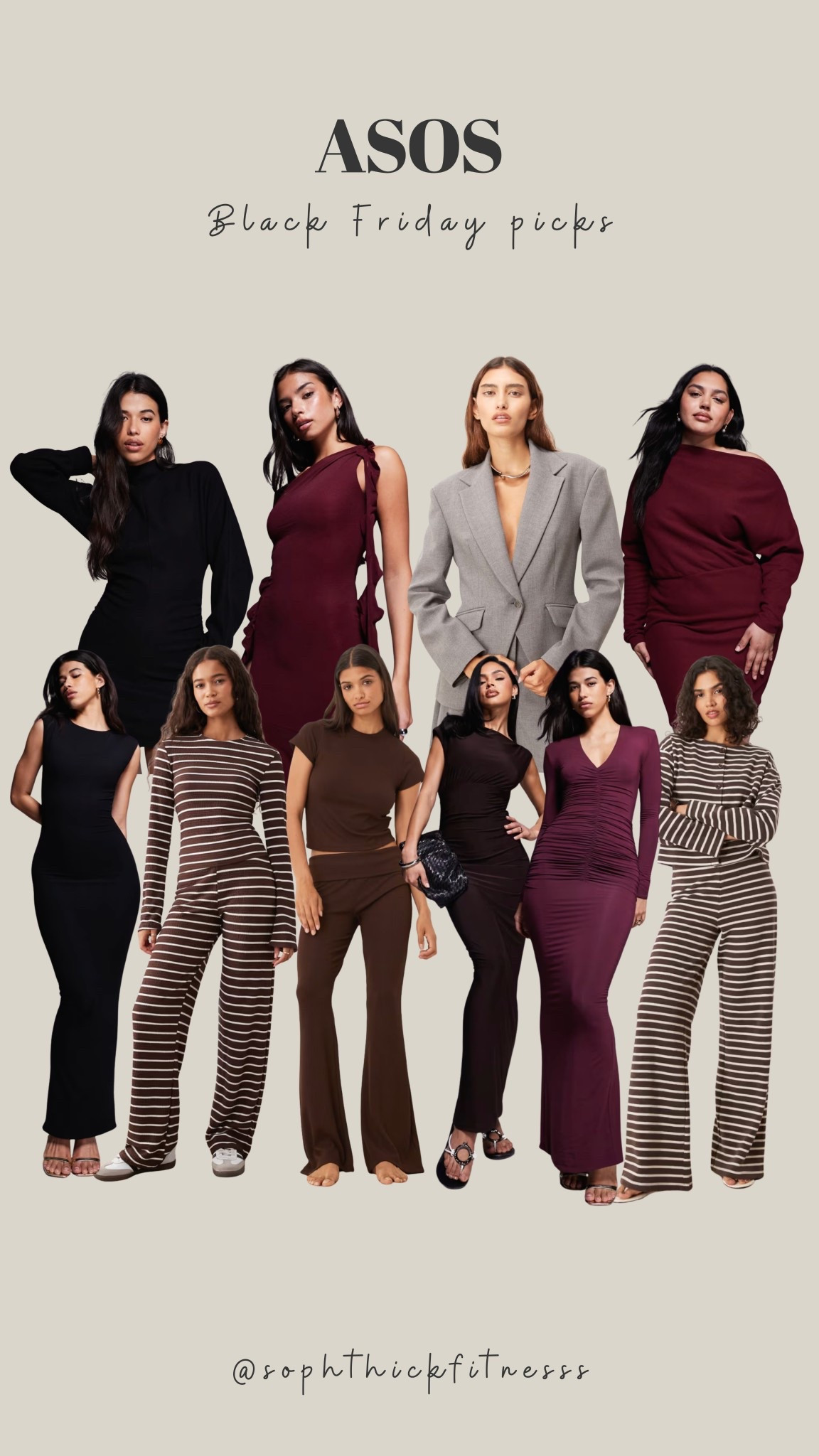ASOS Black Friday Picks🌟(Up to 70% off)


Burgundy Dress, Co-ords, Leggings


#LTKCyberWeek #LTKfestive #LTKwinter