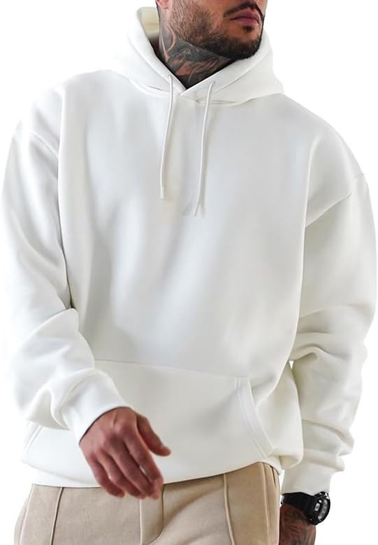 JMIERR Men's Casual Hoodies Sweatshirt Long Sleeve Sports Drawstring Hoodie Gym Athletic Hooded with Pocket | Amazon (CA)